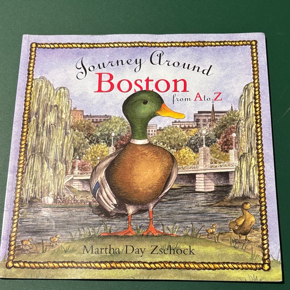 Journey Around Boston from A to Z Book